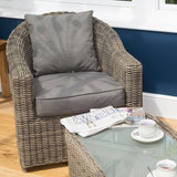 Rowlinson Bunbury Sofa Set – Natural Weave